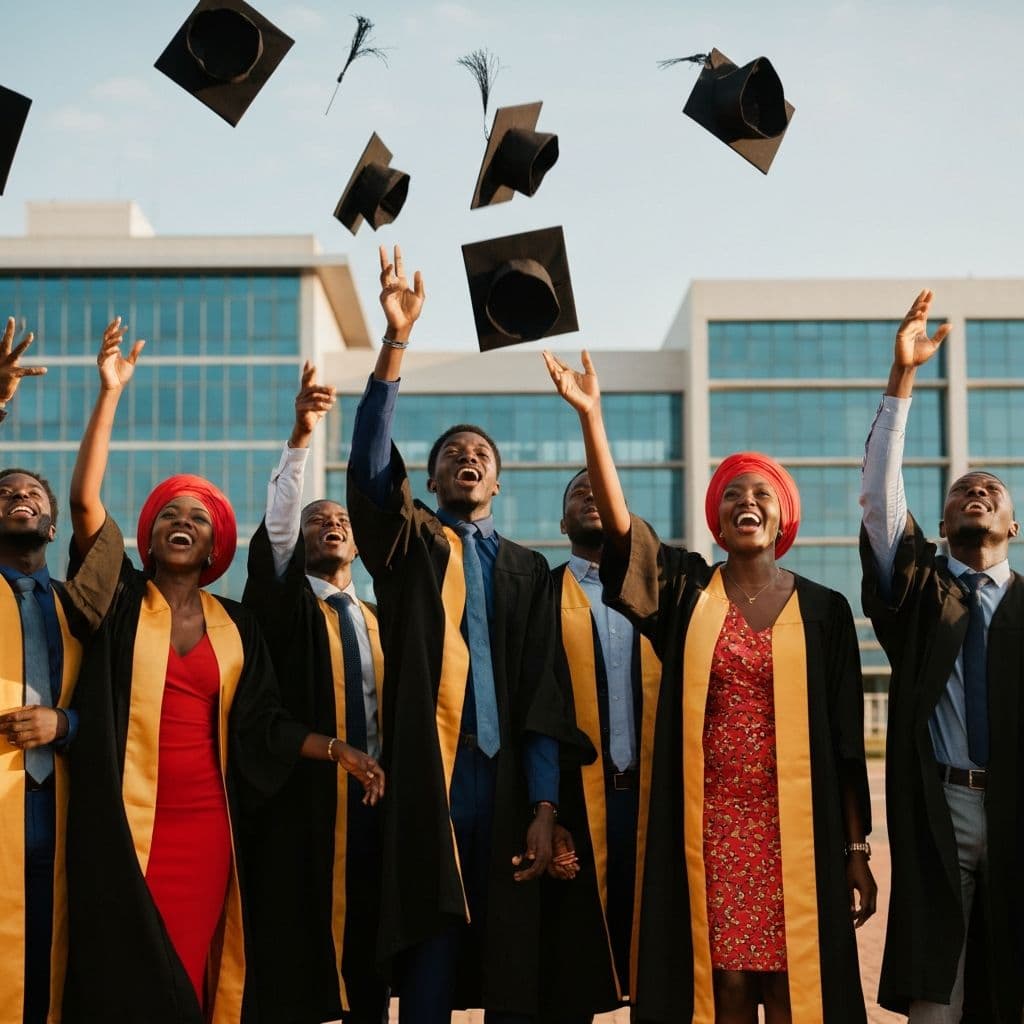 Étudiant(e)s heureux(ses) chez ORIENEX CONSULTING